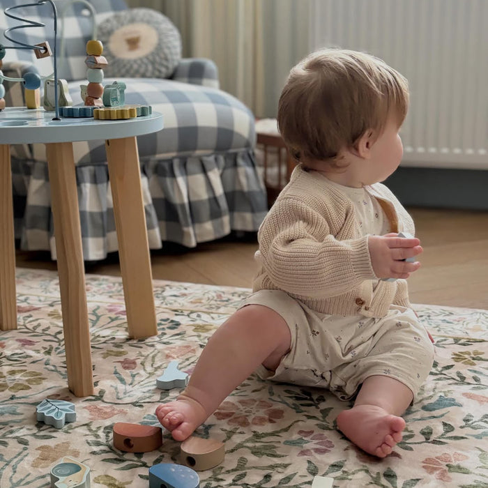 Mabel & Fox - Personalised Knitted Cardigan - Taupe - Mabel & Fox