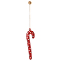 Maileg - Metal Ornament, Large Sugar Cane - Dot