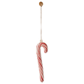 Maileg - Metal Ornament, Large Sugar Cane - Stripe