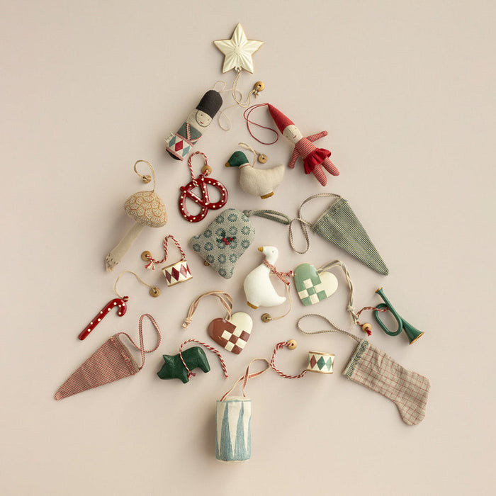Maileg - Metal Ornament, Sugar Cane - Dot