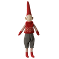 Maileg - Pixy, Boy Size 1 - Red Knitted Vest