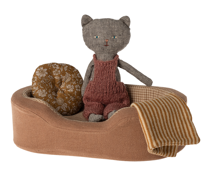 Maileg – Cosy Basket, Small – Brown