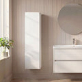 [BFRA162] Mavesyn Contemporary 1 Soft Close Door Wall Hung Tall Storage Unit, 400mm, Choice of Colour - Silo