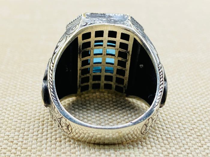 Men's Tourmaline Stone Ring