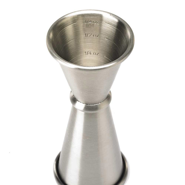 Mercer M37003 - Japanese Jigger - Stainless Steel - 1 x 1-1/2 oz. - Choose Color