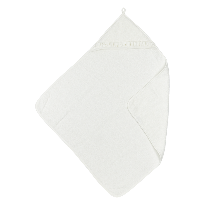 Meyco – Bathcape Terry Ruffle – Offwhite 80x80cm