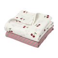 Meyco – Muslin Cloths 120x120cm (2 Pack) – Girly Garden Multicolor