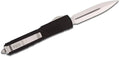 Microtech 122-4 Ultratech Auto OTF Knife 3.46" Satin Double Edge Knife, Aluminum Handles - NORTH RIVER OUTDOORS