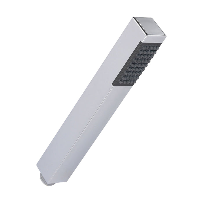 [BSHS329] Minimalist Square Single Function Shower Handset - Chrome - Cutout