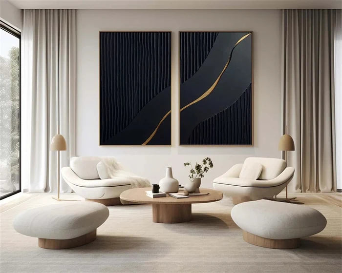 Minimalist Zen Set of 2 #MZ081