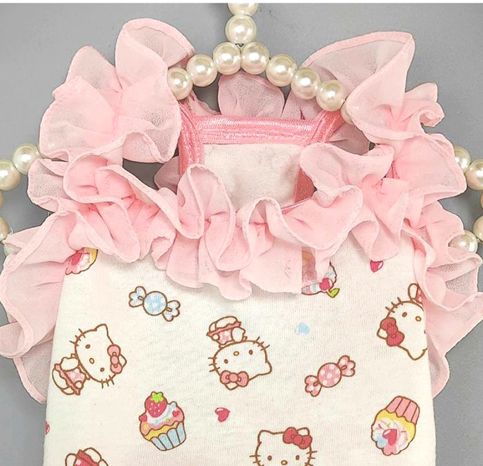 Miss Kitty in Ruffles Doggie T