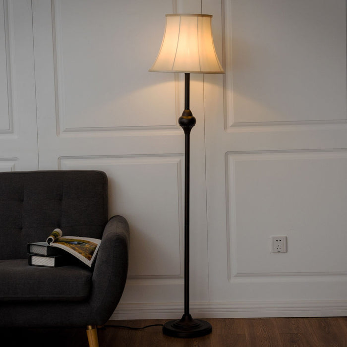 Modern Bedroom Décor Floor Lamp Light with LED Bulb - EK CHIC HOME
