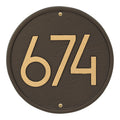 Modern Round Wall Plaque