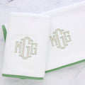 Monogrammed Hand Towels, Custom
