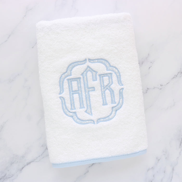 Monogrammed Hand Towels, Custom