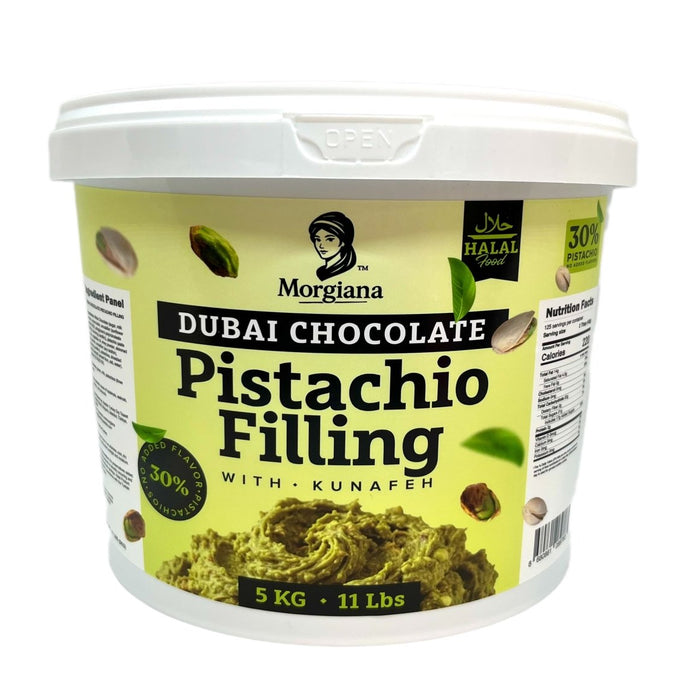 Morgiana Professional Bake - Stable Dubai Chocolate Pistachio Kunafeh Filling - TryAladdin