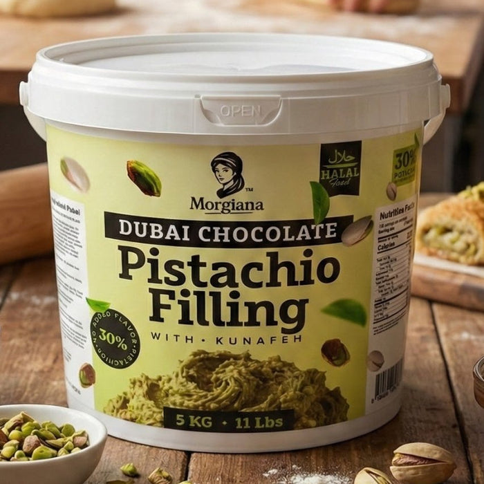Morgiana Professional Bake - Stable Dubai Chocolate Pistachio Kunafeh Filling - TryAladdin