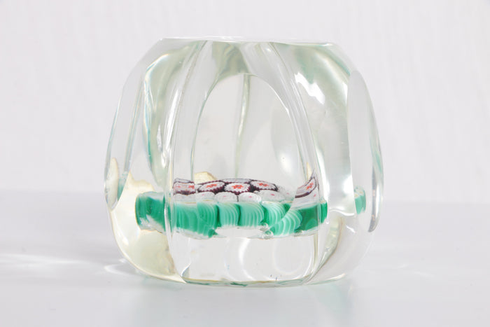 Paperweight bloemmodel Murano 1960 italie