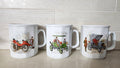 Naaman Fine Porcelain Mugs - Antique Classic Cars Collection