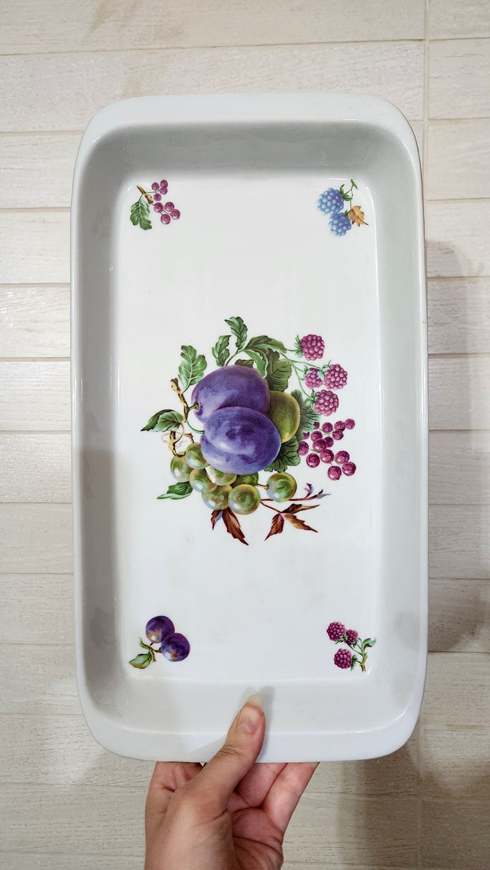 Naaman Fine Porcelain Rectangular Baking Dish/Serving Platter