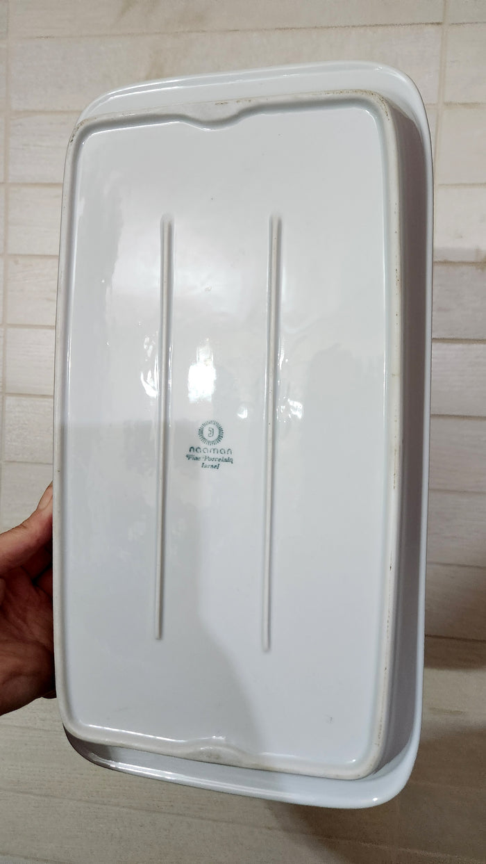 Naaman Fine Porcelain Rectangular Baking Dish/Serving Platter