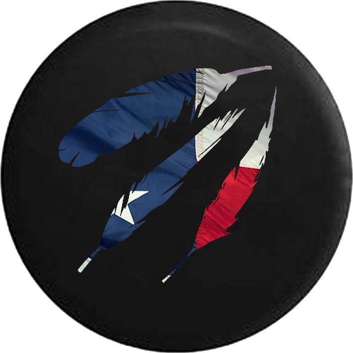 Native American Feathers Waving Flag