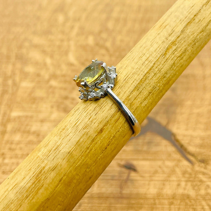 Natural Turkish Handmade Zultanite Ring - 925 Sterling Silver Color-Change Gemstone Women's Jewelry & Gift