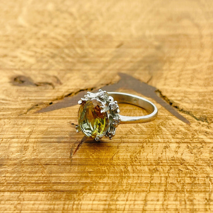 Natural Turkish Handmade Zultanite Ring - 925 Sterling Silver Color-Change Gemstone Women's Jewelry & Gift