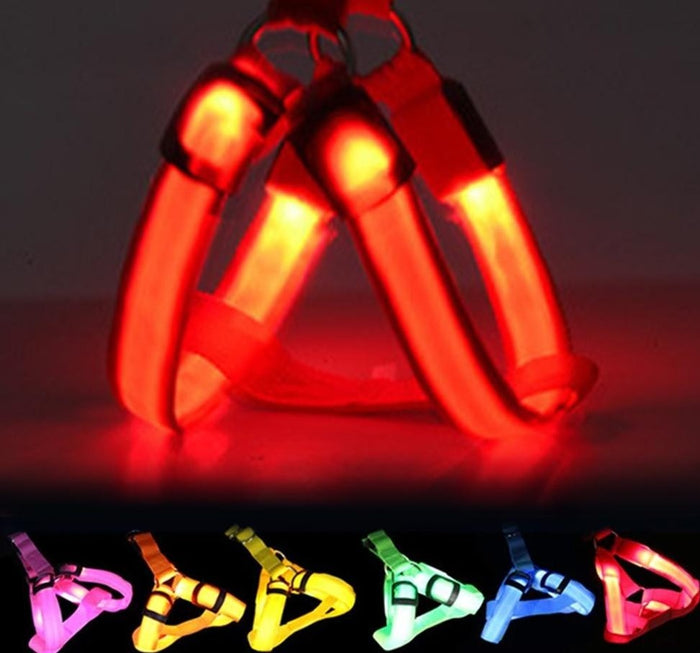 Nightlight Glowing LED Dog Harness