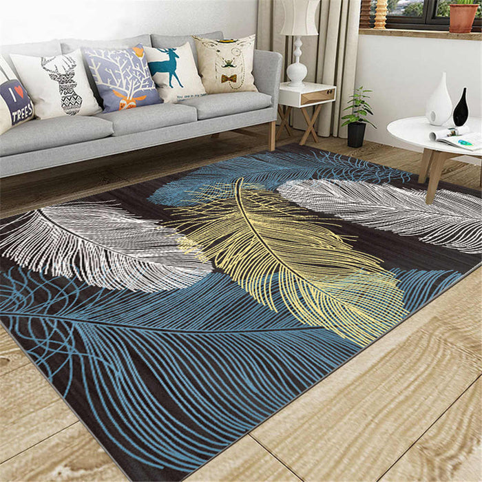 Non-slip Rectangle Carpet For Home - EK CHIC HOME