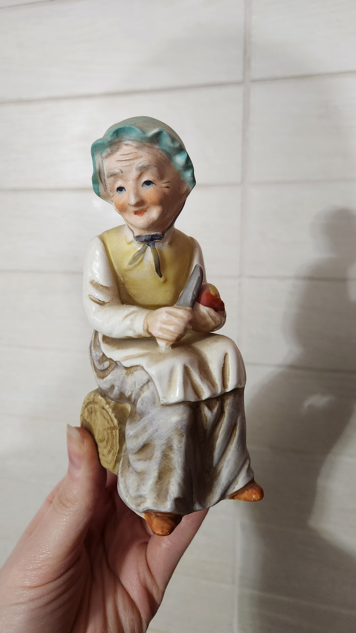 Norleans Japan Porcelain Figurines - Set of 3 Old people