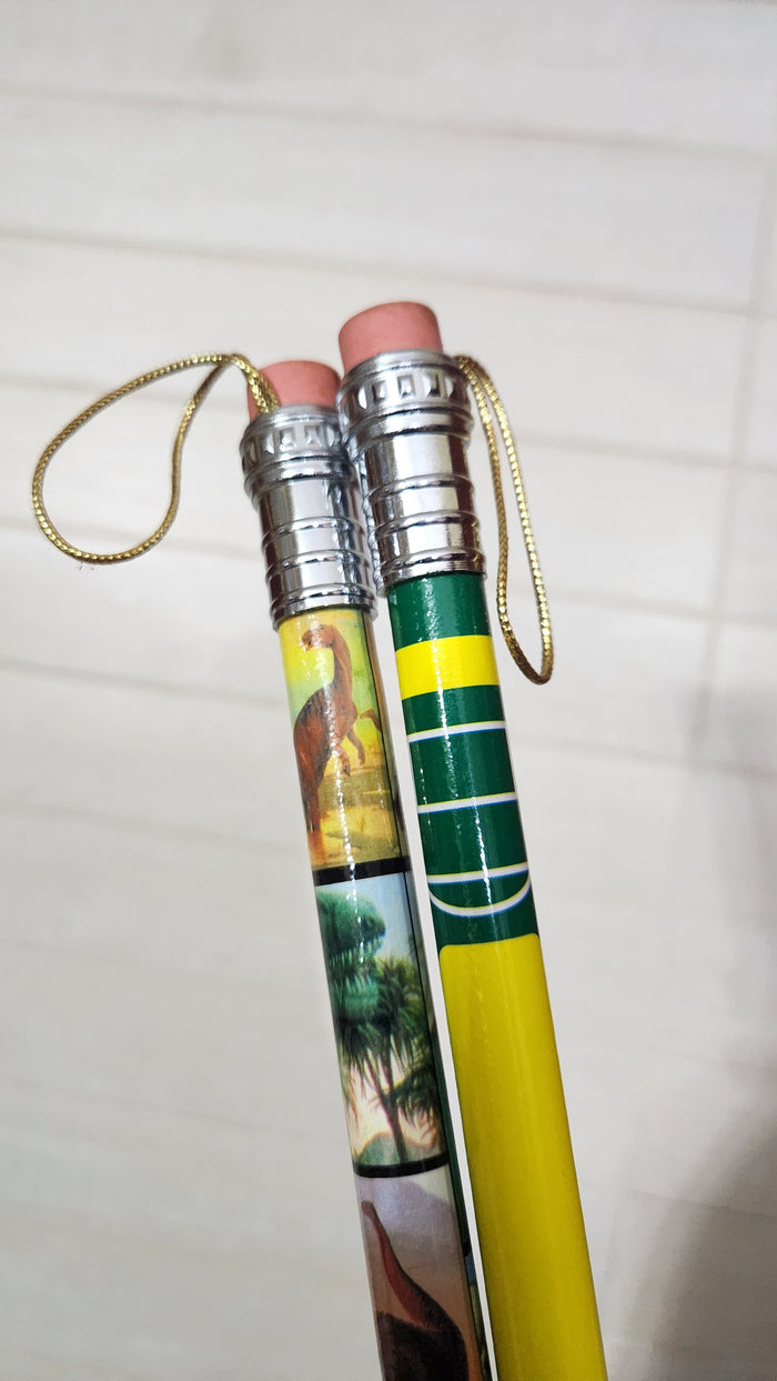 Novelty Pencils with Eraser and Hanging Loop