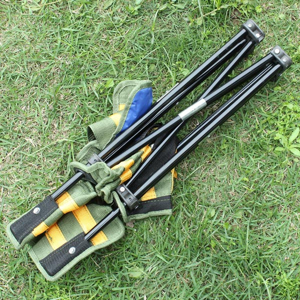 Outdoor Portable Striped Chair Folding Fishing Chair Fishing Tools - GhillieSuitShop