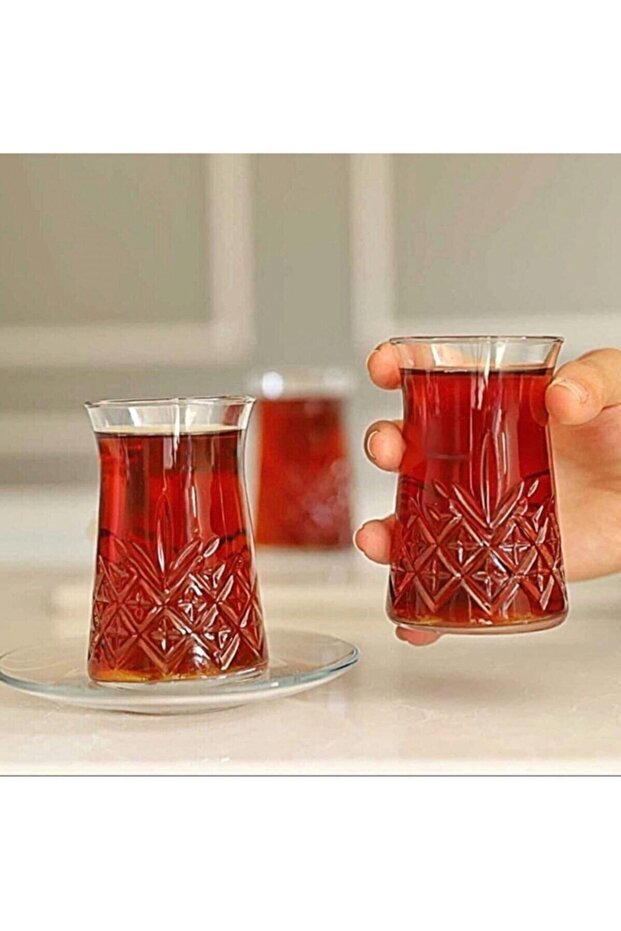 Pasabahce Timeless Professional 12 - Piece Turkish Tea Glass Set - TryAladdin