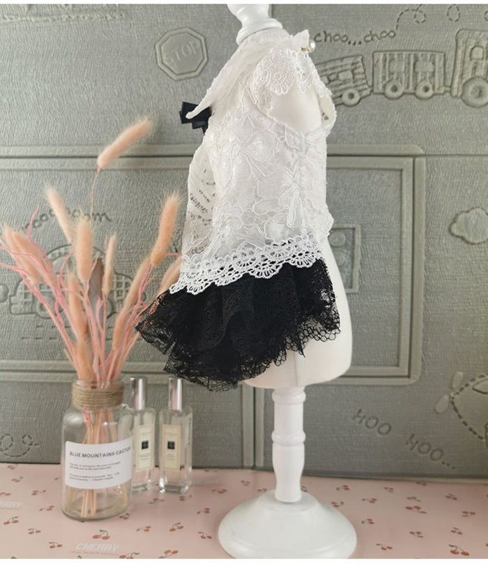 Pawdrey Hepburn Lace Doggie Dress