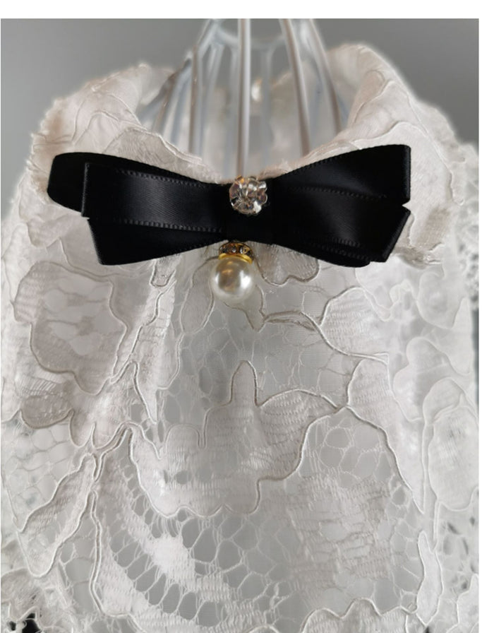 Pawdrey Hepburn Lace Doggie Dress