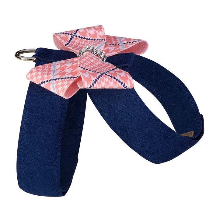 Peaches N' Cream Glen Houndstooth Nouveau Bow Tinkie Harness