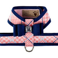 Peaches N' Cream Glen Houndstooth Tinkie Harness with Big Bow and Trim