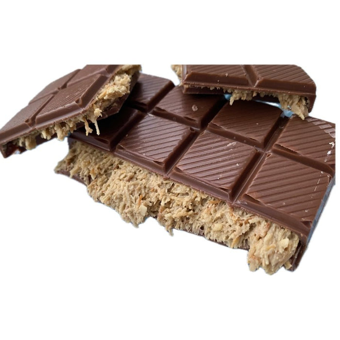 Peanut Praline Dubai Chocolate Bar – Crispy & Nutty Delight - TryAladdin