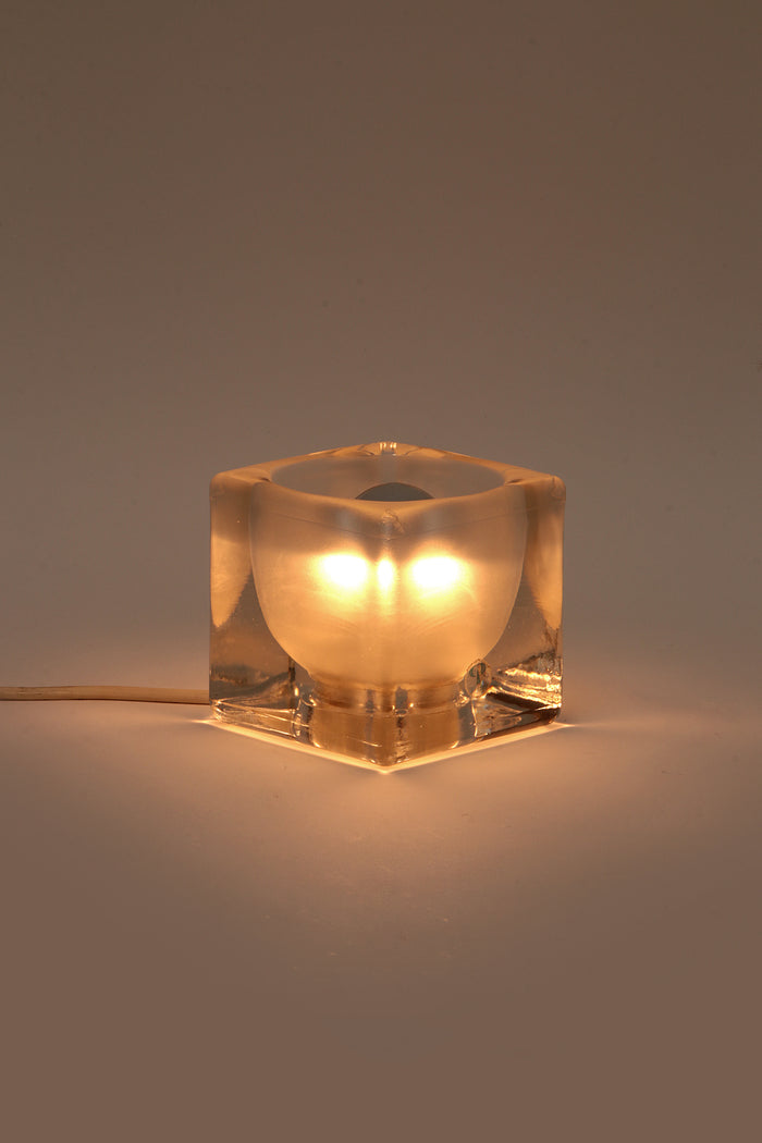 Peill & Putzler ice cube tafellamp,1960 Duitsland.
