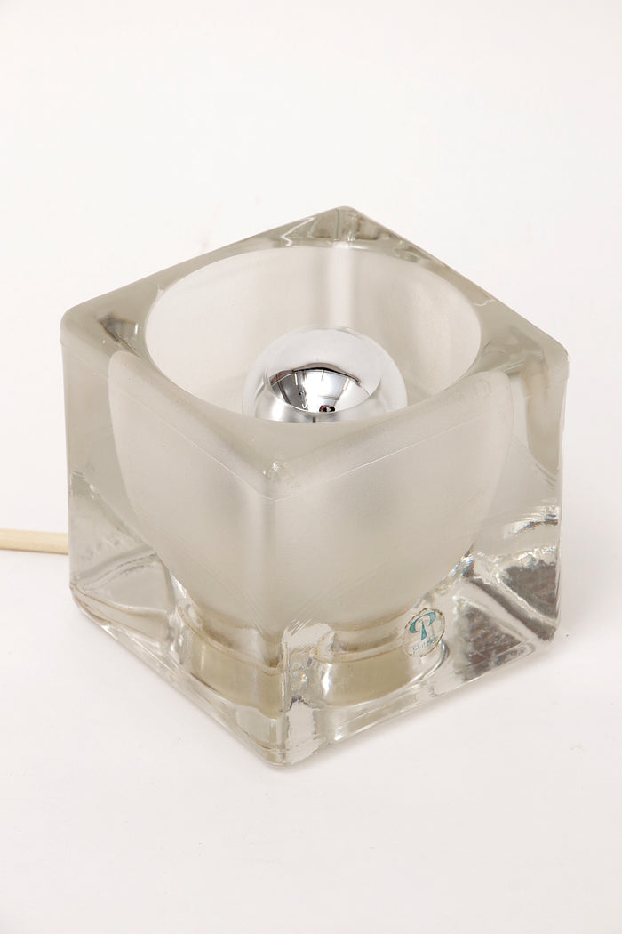 Peill & Putzler ice cube tafellamp,1960 Duitsland.