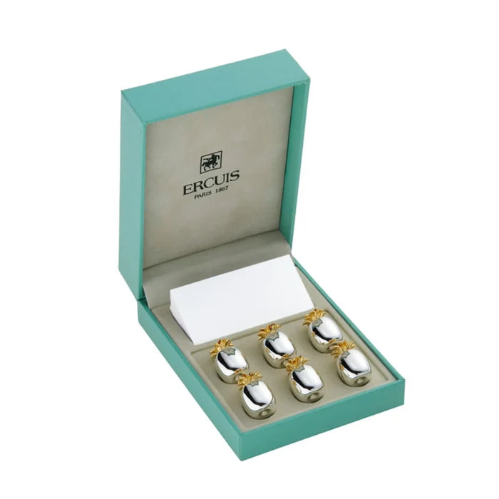 Pineapple Place Card Holders, Set of 6