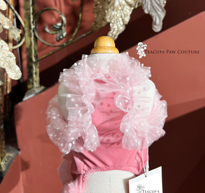 Pink Fairy Fluff Doggie Dress