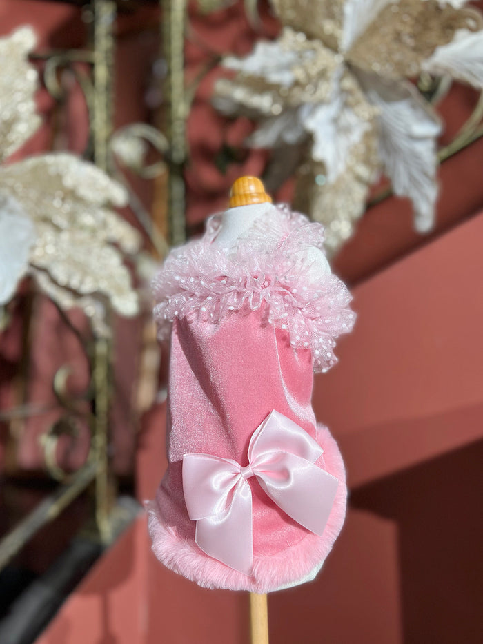 Pink Fairy Fluff Doggie Dress