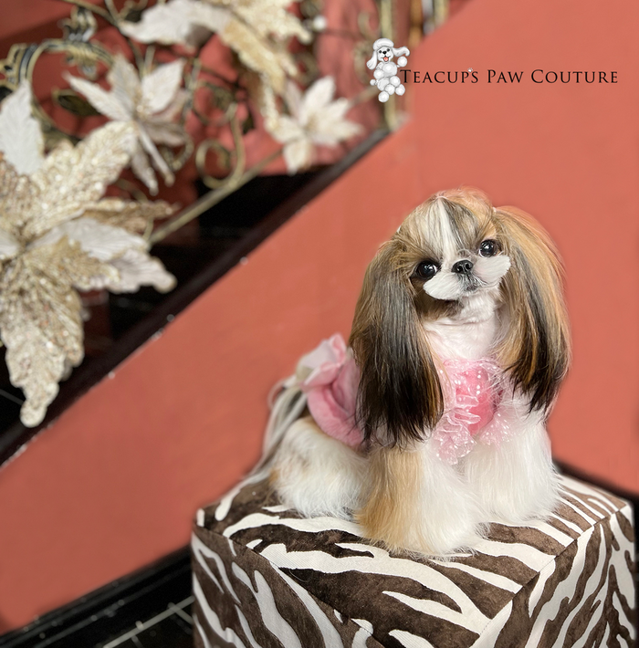 Pink Fairy Fluff Doggie Dress