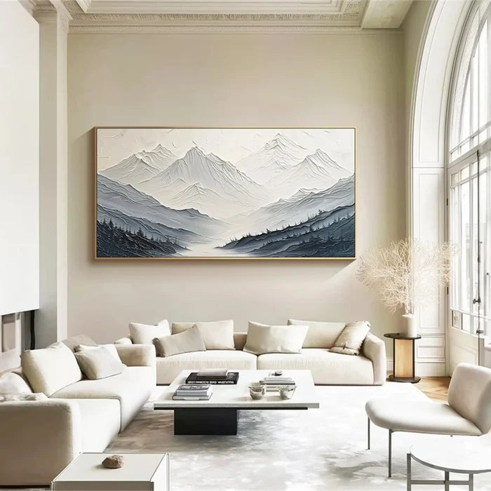 Plaster Art Minimalist Textured Painting #MM255