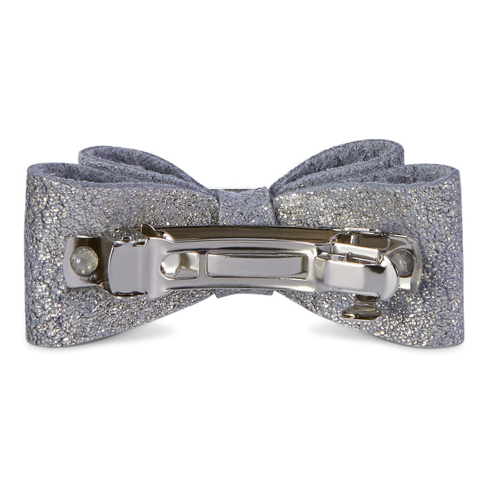 Platinum Glitzerati Single Big Bow Hair Bow