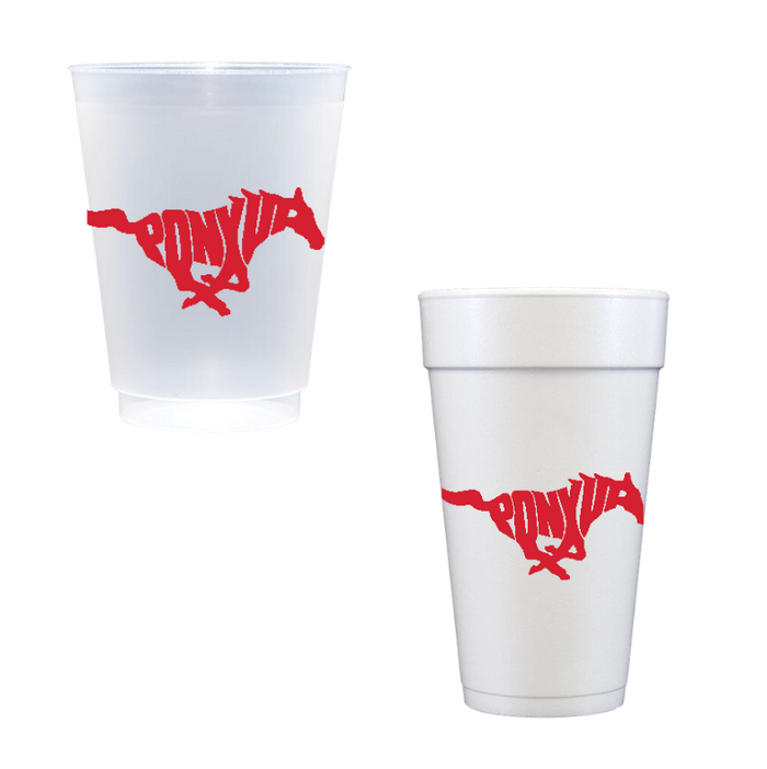 Pony Up Cups