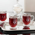 Premium Madame Coco Miquel Turkish Tea Cup Set - 4 - Piece 115ml - TryAladdin