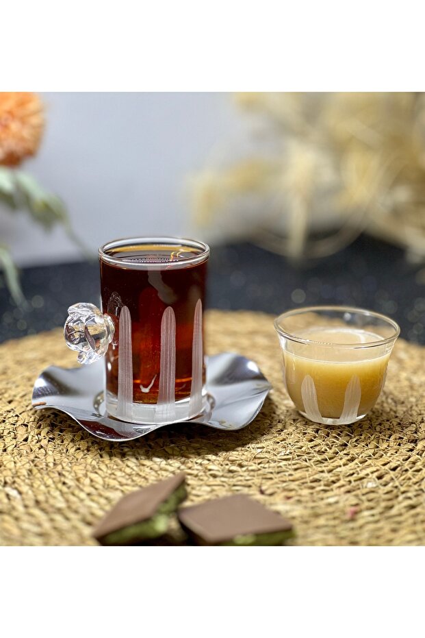 Premium Turkish 18 Piece Tea & Coffee Serving Set - Niyara Home
